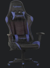 Typhoon Chair Black/Blue BRAND NEW