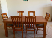 For Sale Dining Table and Six Matching Chairs