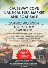 All Aboard for the 3rd Annual Causeway Nautical Flea Market 