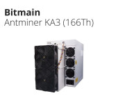 Hot Sales  New Antminer Bitmain KA3 ( 166 ) KDA Kadena 3154