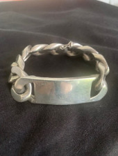 Sterling Silver mans bracelet