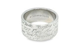 Tiffany & Co Silver 'Return To' Ring