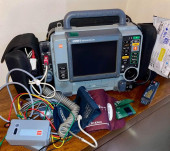 Lifepak 15 Defibrillator ( Cardiac Arrest Patient )